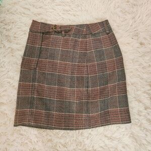 J.ING Lara Grey High-Waist Mini Plaid Skirt - XS / Grey – Matching Set Option